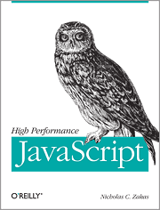 Book cover: High Performance JavaScript